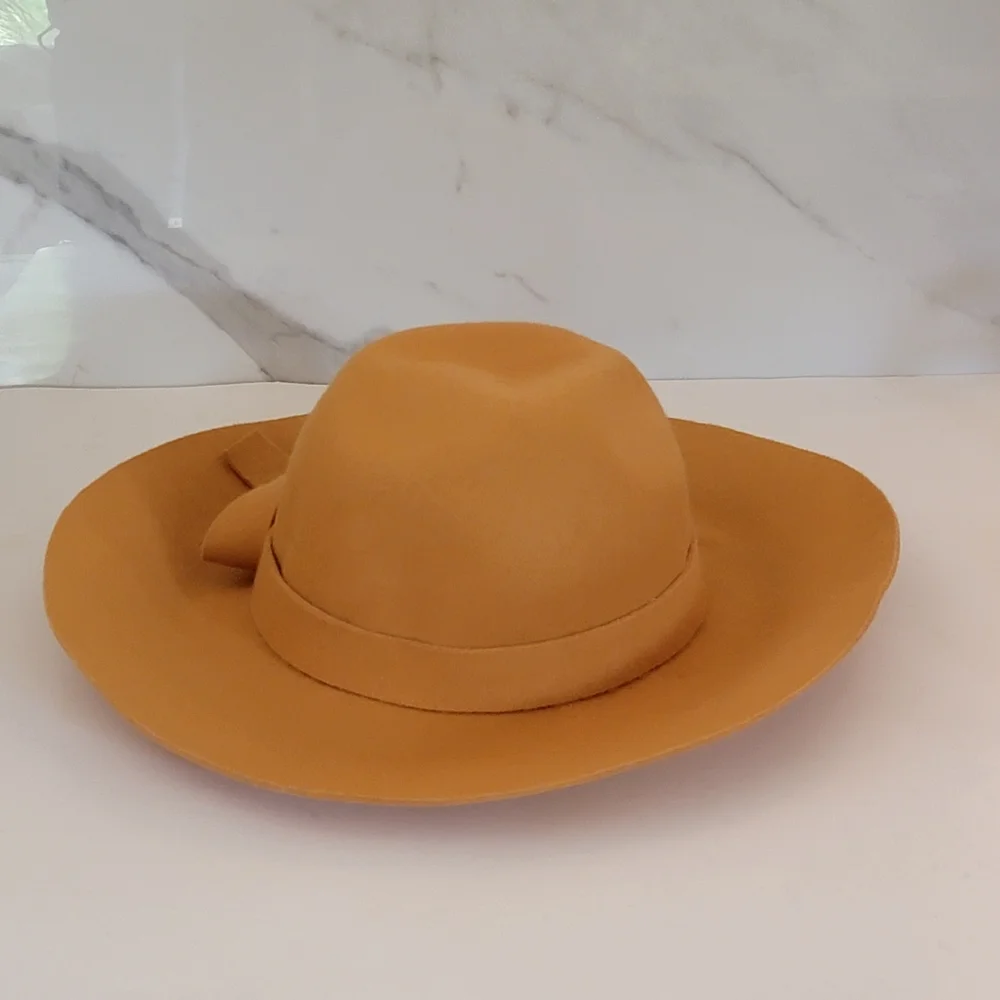 Renee's NYC Accessories | Mustard Color 100% Wool hat
